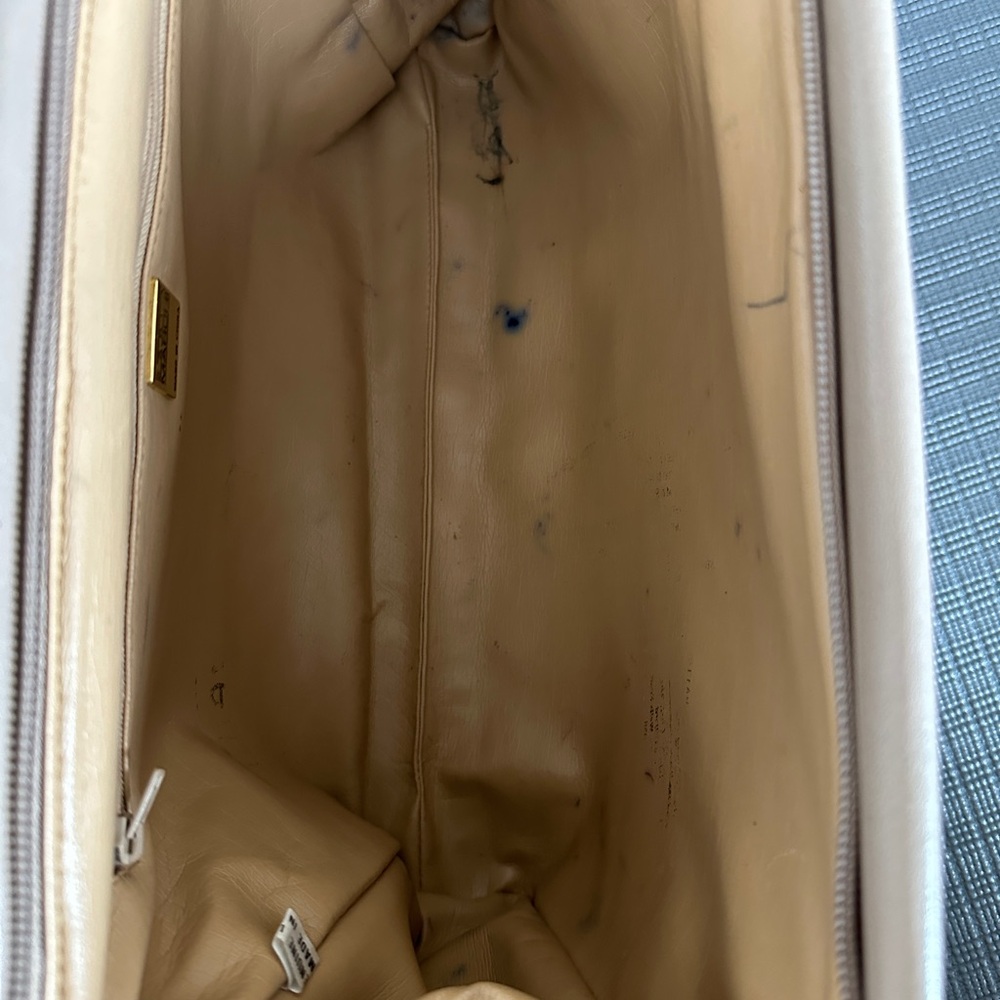 Vintage Genuine Patchwork Textured Leather Clutch… - image 6